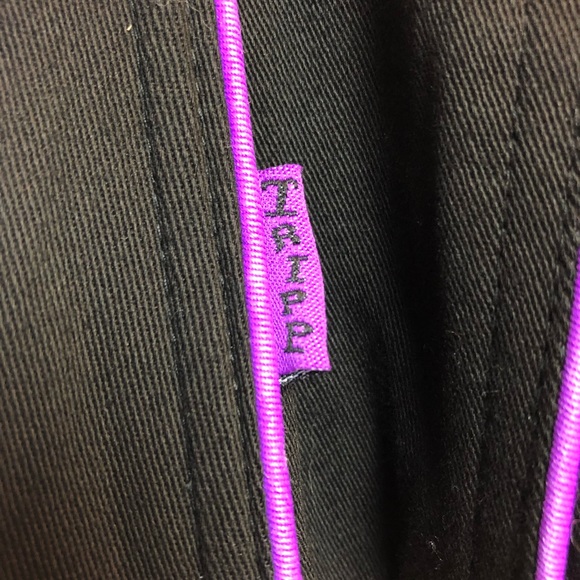 SOLD Tripp NYC Black & Purple Halter Corset - Picture 5 of 8